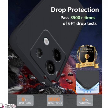 Liquid Air silikoninis dėklas su kameros apsauga - juodas (Xiaomi Redmi Note 13 Pro 5G/Poco X6 5G) Liquid Air silikoninis dėklas su kameros apsauga - juodas (Xiaomi Redmi Note 13 Pro 5G/Poco X6 5G)